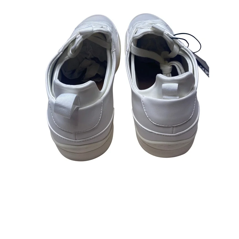 Madden NYC Markk Court Casual Mens White Sneakers Size 12 Low Top Trainers NEW